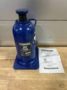 Strongway Multidirectional Bottle Jack, 20-Ton Capacity (missing parts, untested)