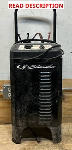 Schumacher Wheeled Manual Battery ChargerEngine Starter, 612 Volt, 102040200 Amp, Model# SC1446 #101899 Msrp $199.99