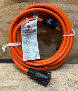 15Ft Orange Extension Cord