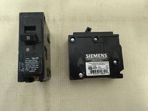 Siemens 20amp Single Pole