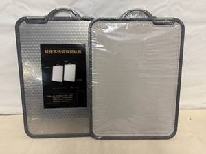 2x Double Sided Cutting Boards