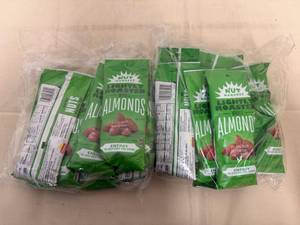 2x 8pk Light Roasted Almonds