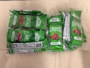 2x 8pk Light Roasted Almonds