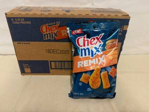 7x 4.25oz Chex Mix Remix-Buffalo Sandwich