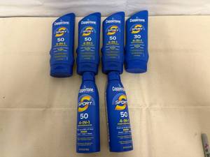 6x Coppertone Sunscreen-112025