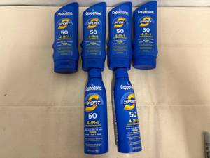 6x Coppertone Sunscreen-112025