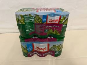 14 Cans Libbys Sweet Peas