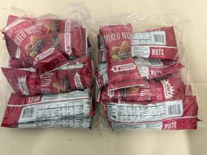 2x 8pk Deluxe Salted Mixed Nuts