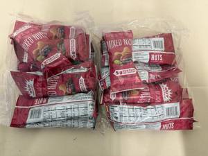 2x 8pk Deluxe Salted Mixed Nuts