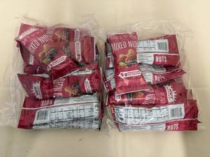2x 8pk Deluxe Salted Mixed Nuts