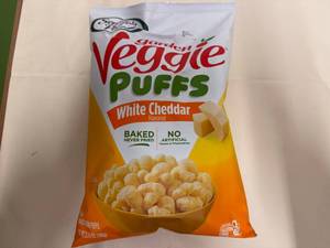 6x Veggie Puffs-White Cheddar