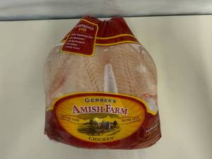 EE. 2x 4lb Gerber Amish Farm Whole Fryer Chicken