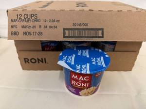 12x Cups Mac Roni-Creamy White Cheddar