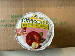 EE. 96-4oz Frozen Apple Juice Cups