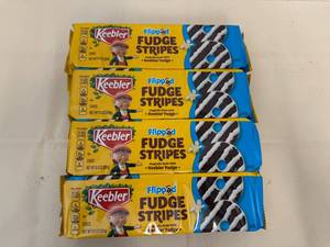 4x Keebler Flipped Fudge Stripes