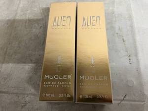 2x Alien Goddess Mugler Eau De Parfum-Recharge-Refill