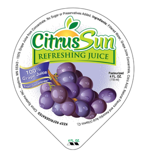 EE. 96-4oz Frozen Grape Juice Cups