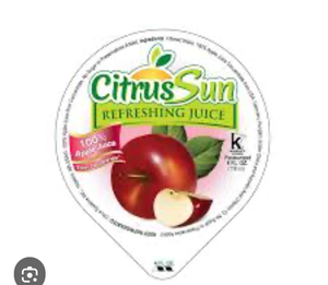 EE. 96-4oz Frozen Apple Juice wcalcium  Cups