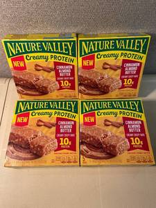 GA 5 - Nature Valley Creamy Protein Cinnamon Almond Butter Bars (Lot of 4)