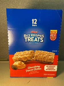 IL 2 - Kellogg's Rice Krispies Treats Chocolatey Peanut Butter 12 Bars