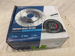 Detroit Axle S-31608 Premium Brake Rotors