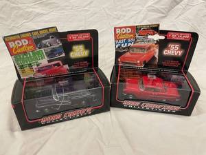 Road Champs 1955 Chevrolet Bel Air & Nomad Diecast Cars (Lot of 2)