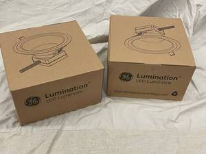 GE Lumination LRXR610840MD LED Luminaires (Lot of 2)