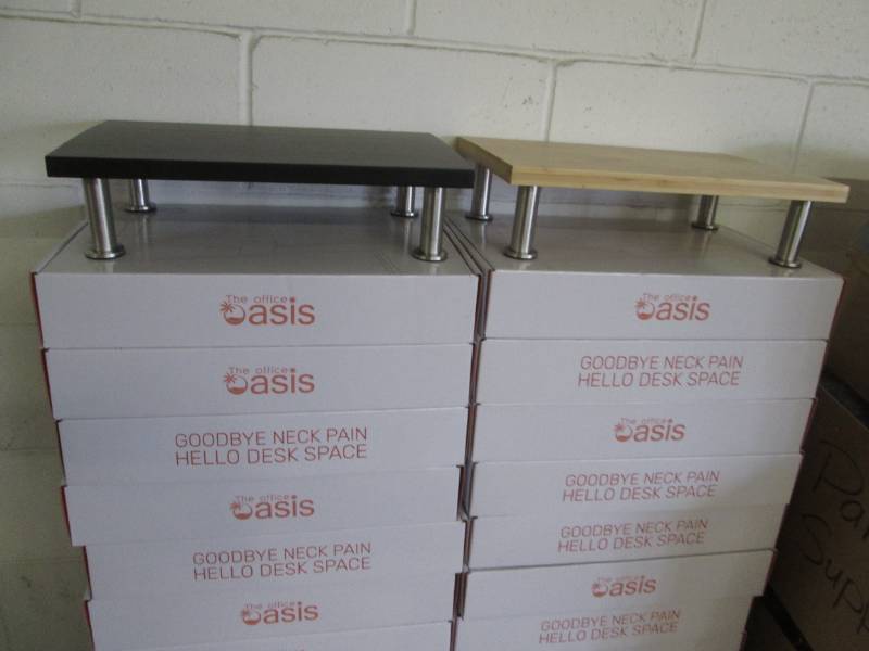 15 Oasis desk risers or organizer s...