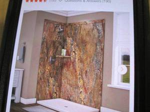 Elegance 36 in. x 48 in. x 80 in. 9...