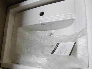 Swiss Madison sink. NO PEDESTAL...