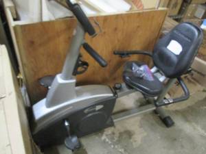Schwinn exercise bike with power co...