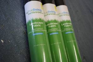 3 rolls of landscape fabric 3ftx45f...
