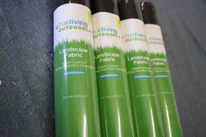 4 rolls of landscape fabric 3ftx45f...