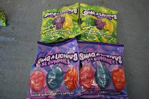 4 Bags of Gummy Candy Exp 2025...