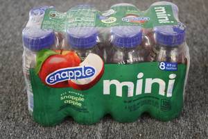 Snapple mini 8-8pm bottles Exp May ...