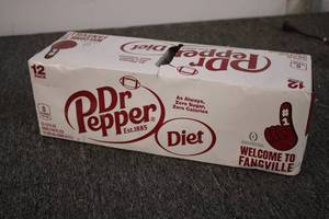 Diet Dr Pepper 12 Pack of 12oz Cans...
