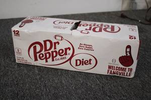 Diet Dr Pepper 12 Pack of 12oz Cans...