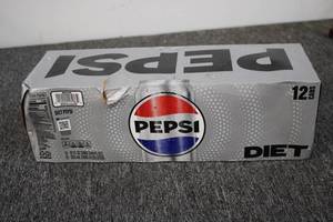 Diet Pepsi 12 Pack of 12oz Cans Pas...