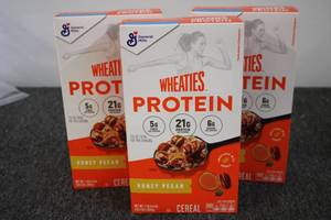 WHEATIES PROTEIN Honey Pecan Cereal...