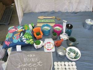 Home decor lot all new items