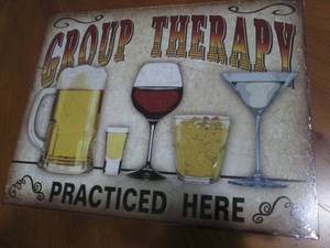 New Bar metal sign, measures 12 x 16