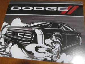 New Dodge Car metal sign, measures 12 x 16