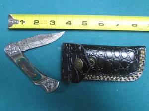 New Hand Crafted Damascus Blade Style Knife