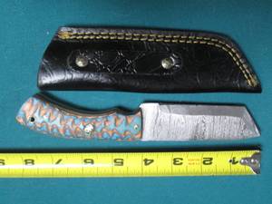New Hand Crafted Damascus Blade Style Knife