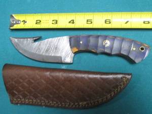 New Hand Crafted Damascus Blade Style Knife