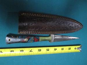 New Hand Crafted Damascus Blade Style Knife