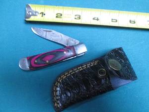 New Hand Crafted Damascus Blade Style Knife