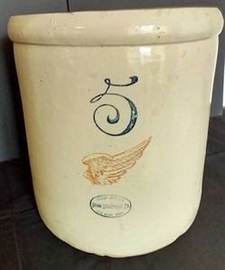 1920s 5 Gallon Red Wing Crock