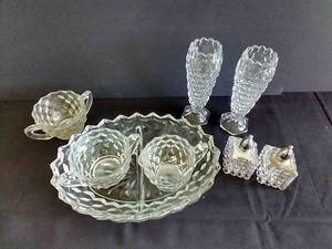 Fostoria Cream & Sugars, Vases & SP Shakers