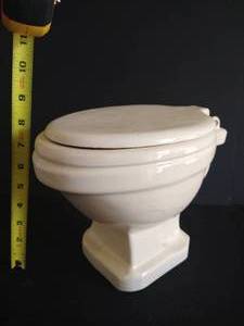 8 Tall Tiny Porcelain Toilet